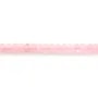 Quartz rose rondelle facetté 2x4mm x 37cm