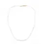 Collar Cuarzo Herkimer 3-4mm - Relleno de Oro x 1pc
