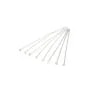 Prego de cabeça chata 1.2x0.4x15mm - Prata 925 x 20pcs