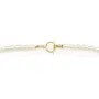 Collar simple con perla cultivada oliva - Gold Filled x 1pc
