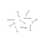 Tiges d'oreilles de maintien 6mm - Argent 990 x 10pcs