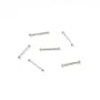 Tiges d'oreilles de maintien 8mm - Argent 990 x 6pcs