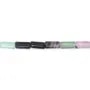Multicolor fluorite tube 4x8mm x 39cm
