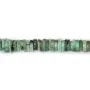 Perle Rondelle Émeraude 7mm| Spécialiste Pierres Semi-Précieuses
