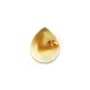 Cabochão de Citrino gota 8x10mm x 1pc
