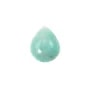Cabochão Amazonita do Peru gota 8x10mm x 1pc
