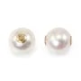 Pendentif Perle de culture japonaise Akoya rond 8-8.5mm - Gold Filled x 1pc