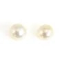 South Sea/Australian pearl light champagne, semi-round/button, 11-12mm x 1pc