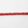 Bamboo mer tingido vermelho Bambu