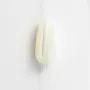 String of white shell Teardrop 5x8mm x 40 cm 