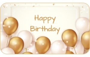 
			                        			Birthday Gift Card